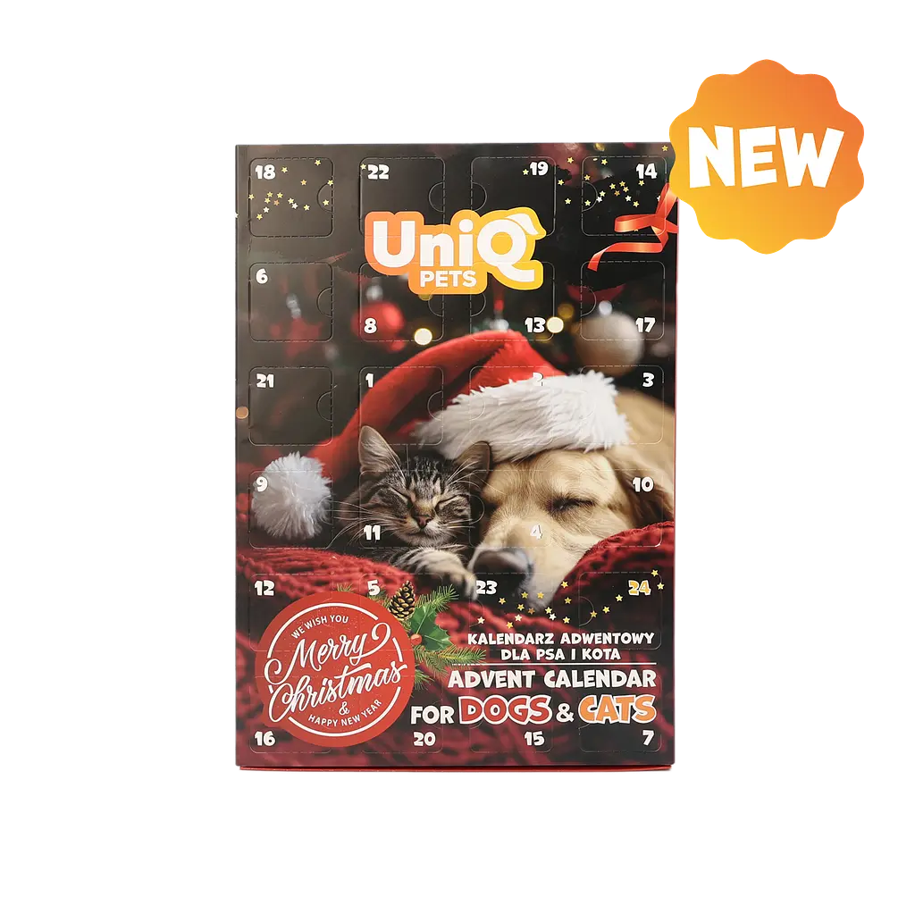 Адвент-календар для собак і котів UNIQ PETS MIX SNACK BOX TREATMAS TIME 100 г - фото 2