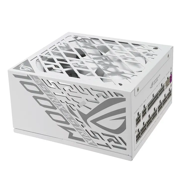 Блок живлення Asus ROG Strix 1000W Platinum White Edition (90YE00W4-B0NA00) - фото 6