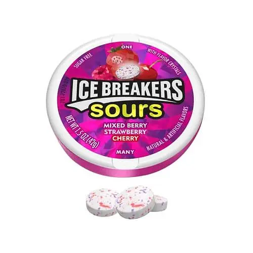 Льодяники драже Ice Breakers Sour Berry - фото 2