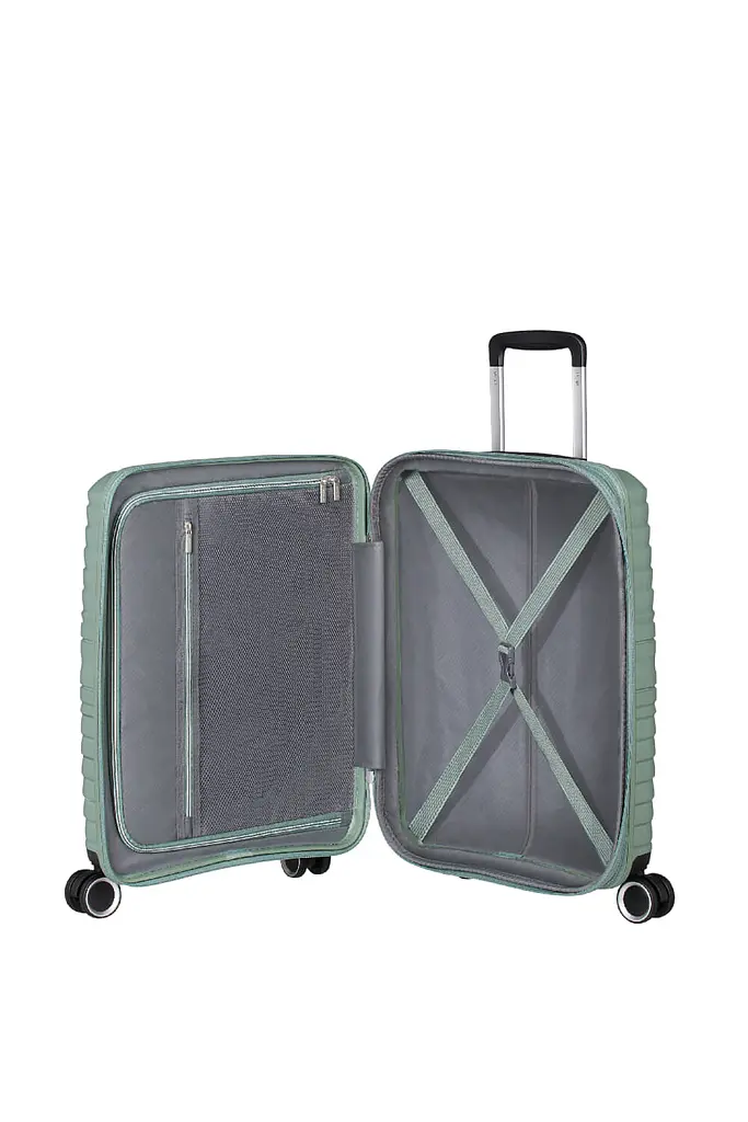 Валіза 55 См American Tourister FLYTWIST BOTANIC GREEN 55х40х20(23) MI1*04001 - фото 2