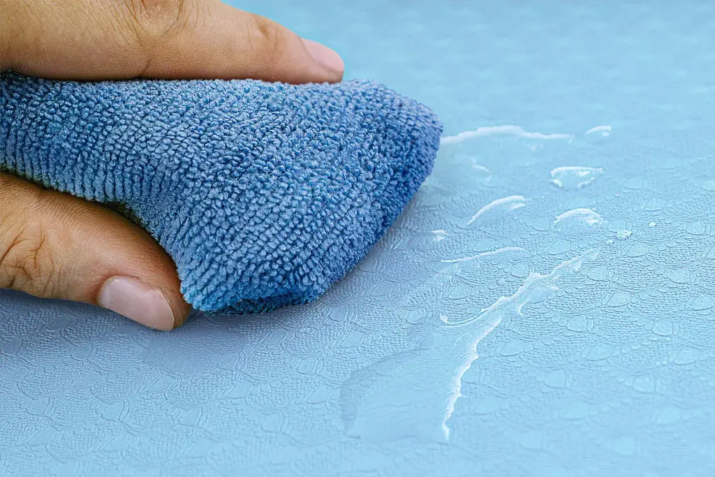 Коврик для фитнеса Hop-Sport TPE HS-T006GM 0.6 см сине-голубой - фото 6