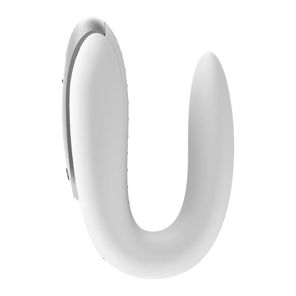 Вибратор Satisfyer Double Fun Partner 9.3 см белый - фото 3
