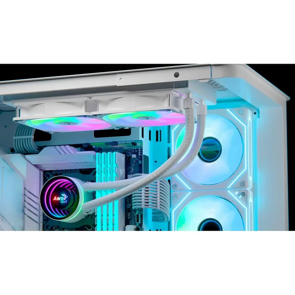 СВО Aerocool Oasis L240 White (ACLA-OA24117.21) - фото 4