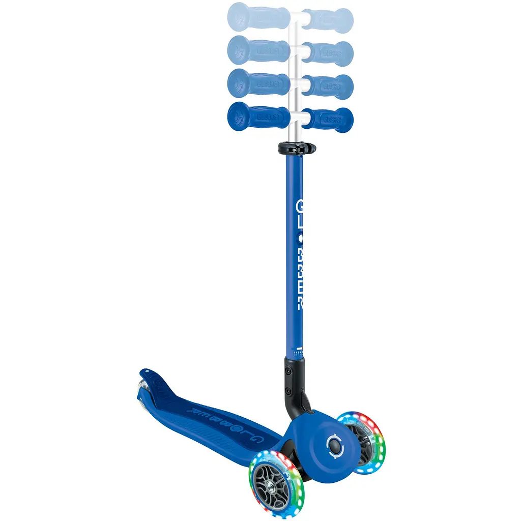 Самокат Globber Go Up Active 1+ до 20/50 кг темно-синій (744-100) - фото 6