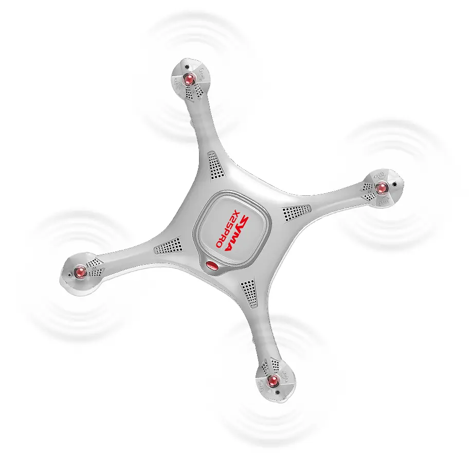 Іграшка радіокерована Syma Квадрокоптер 2.4 ГГц GPS і поворотною FPV-камерою 37.5 см (X25PRO) - фото 2