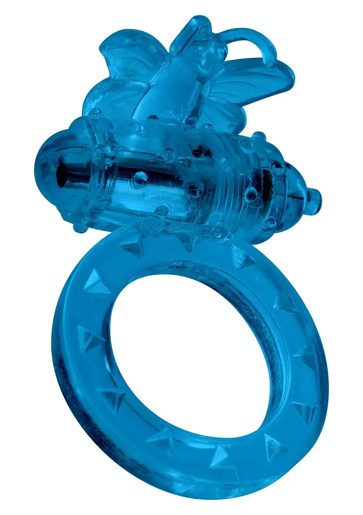 Toy Joy Flutter Ring - віброкільце синій Toy Joy TOY9348 98637 - фото 2