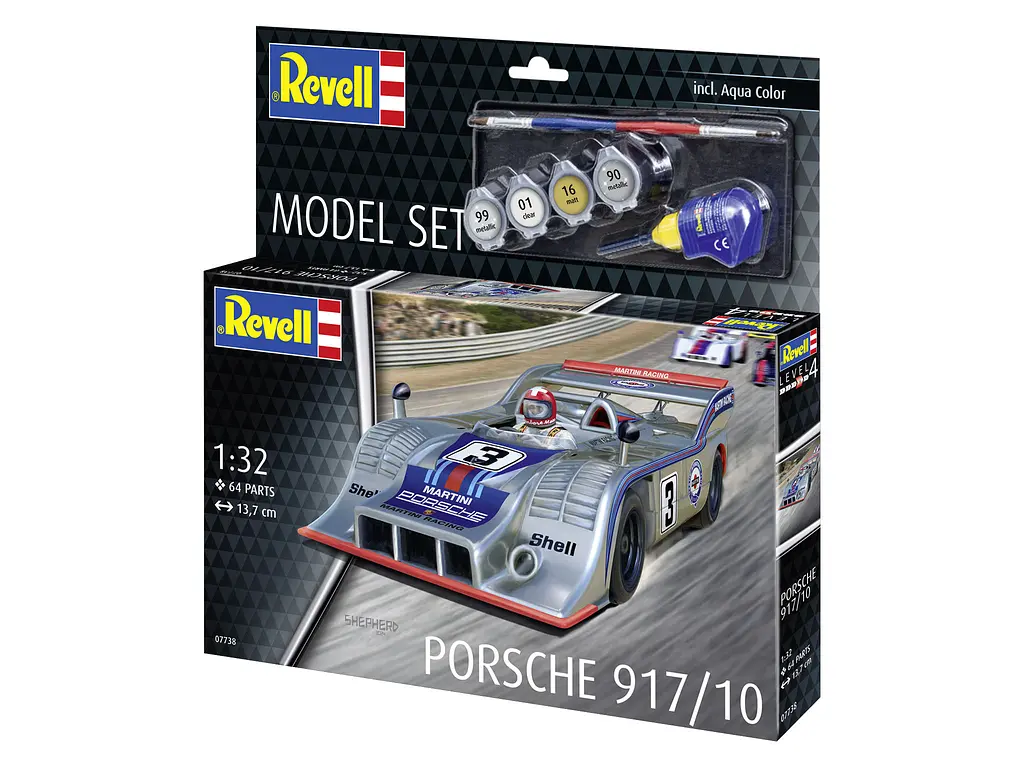 Збірна модель-копія Revell Автомобіль Porsche 917/10 1:32 (RVL-67738) - фото 2