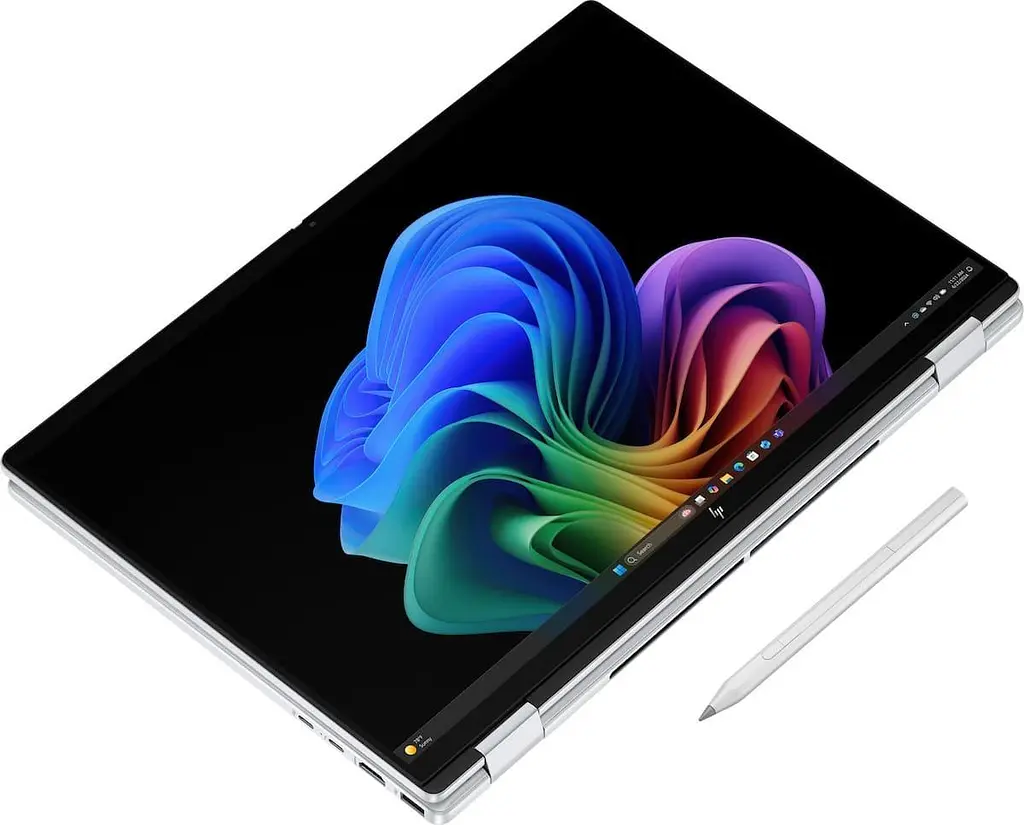 Ноутбук HP OmniBook X Flip 16 16-AS0276NG (16 2.8K OLED Touch 120 Hz, Intel Core Ultra 7 258V, 32 GB, 1 TB, Intel Arc Graphics 140V, W11H) Glacier Silver (C15ZZ) - фото 4