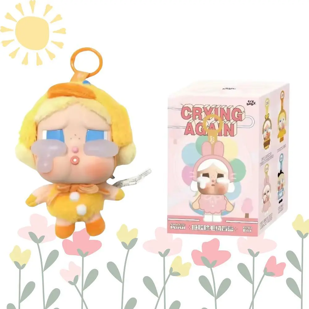 М'яка іграшка сюрприз Крайбейбі Crying Again у стилі Лабубу коллекційна фігурка брелок Cry Baby - фото 4