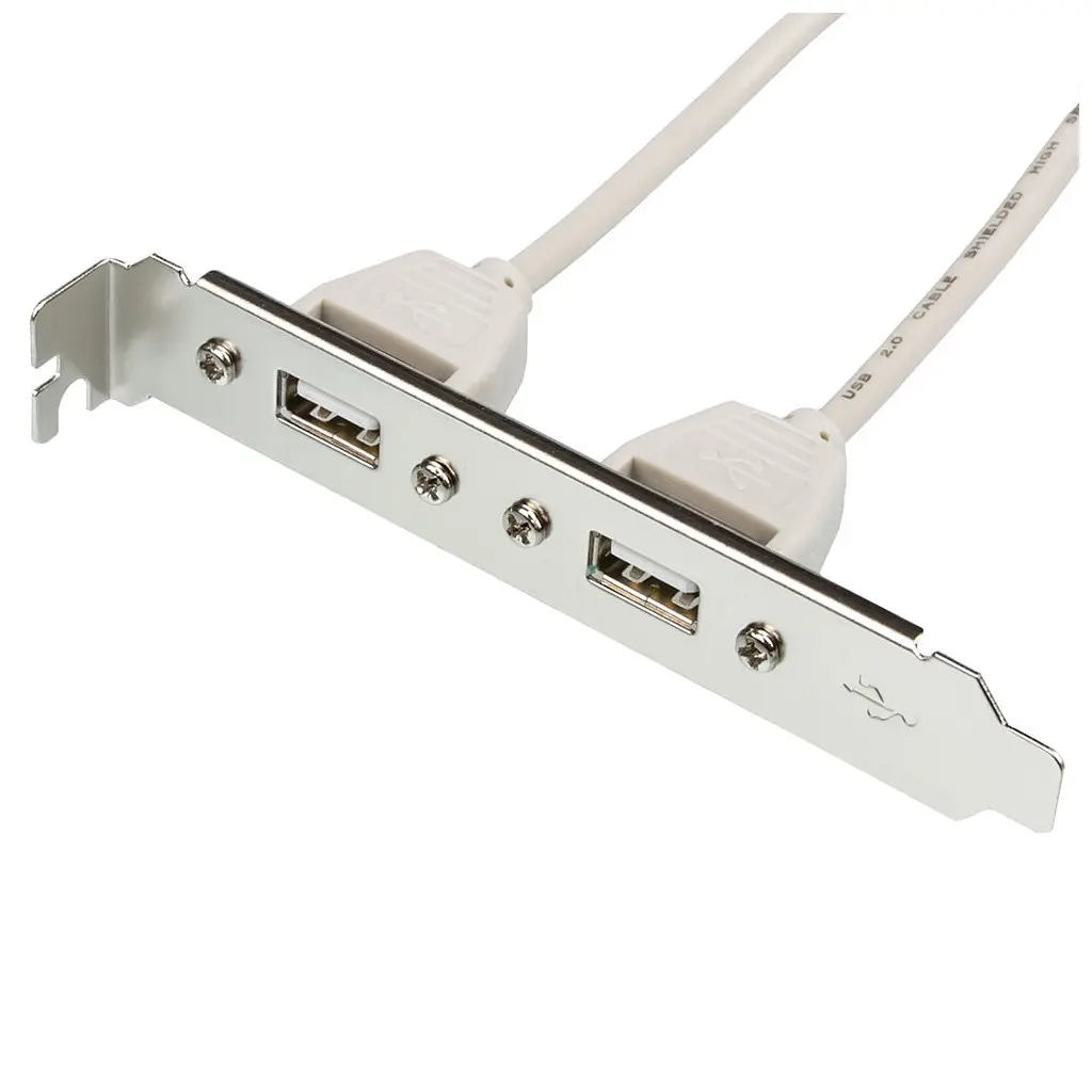Кабель для передачі даних косичка (для системної плати), 2xUSB 2.0 Atcom (15257) - фото 2
