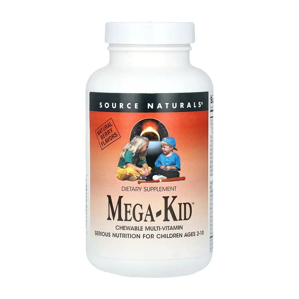Мультивітаміни для Дітей від 2 років Mega-Kid™ - 30 жувальних таблеток