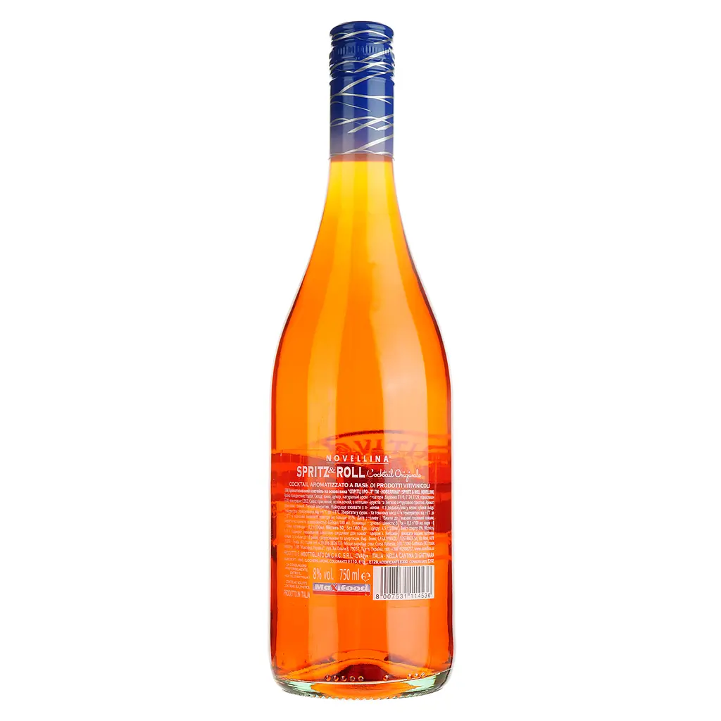 Коктейль на основе вина Novellina Spritz&amp;Roll 8% 0.75 л - фото 2