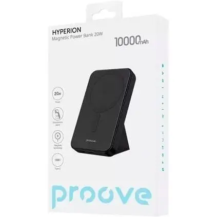 Внешний аккумулятор Proove Hyperion 20W 10000mAh черный PBHP15020001 - фото 8