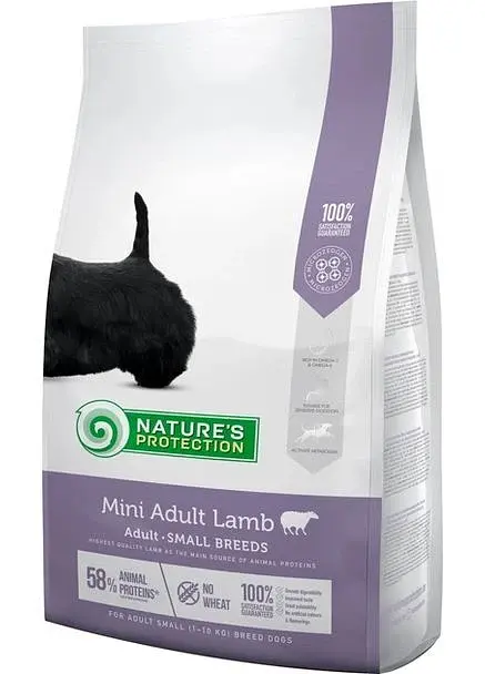 Сухий корм для собак Nature\'s Protection Mini Adult Lamb Small breeds 2 кг