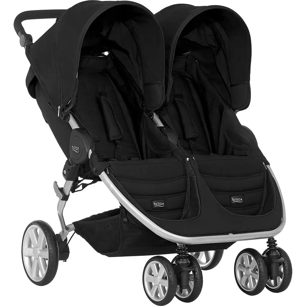 Коляска для двійні Britax-Romer B-Agile Double Cosmos Black (2000033222) - фото 2