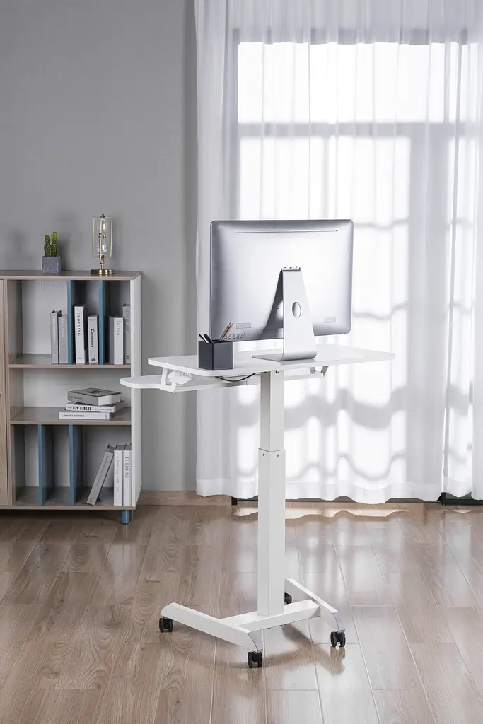 Мобильный рабочий столик OfficePro White (ODM460W) - фото 18