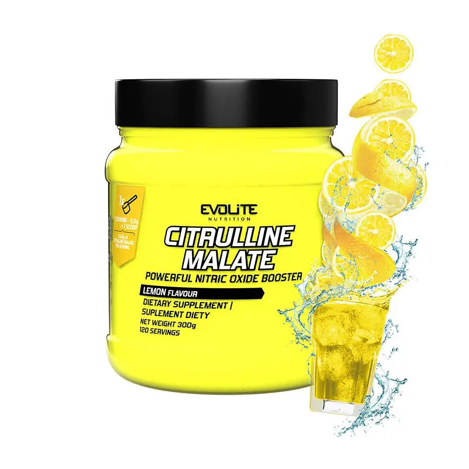 Амінокислота Evolite Nutrition Citrulline Malate Лимон 300 г