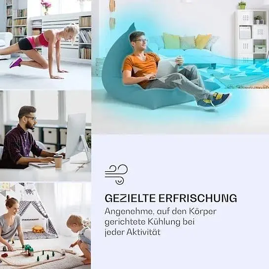 Мобильный кондиционер-вентилятор Klarstein IceWind Plus Smart 4-в-1 (10040210) - фото 5