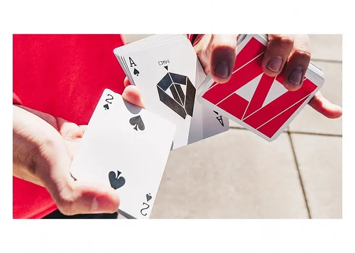 Карти гральні United States Playing Card Company Gemini Mako Red (60054) - фото 6
