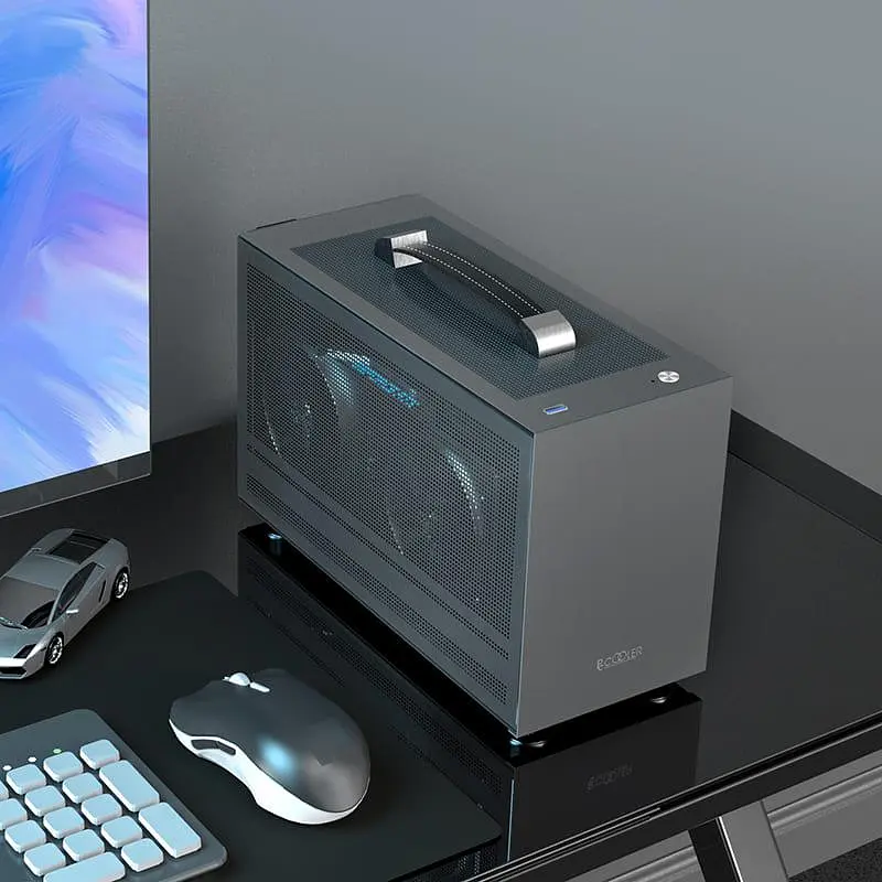 Корпус PcCooler MINI I100G PRO MESH сірий (MINI I100G PRO MESH) Без БЖ - фото 8