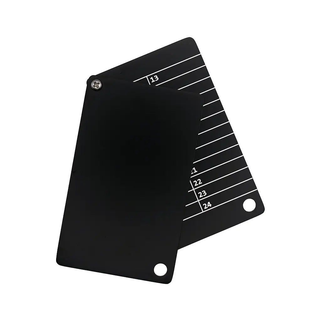 Металеві пластини Btcwallet Black Plate для зберігання сід-фрази, 2 штуки + кріпильний болт + гравірувальна ручка - фото 7