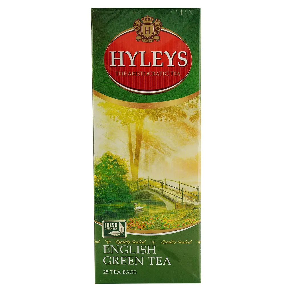Чай Hyleys English Green 50 г (25 шт. x 2 г) - фото 2