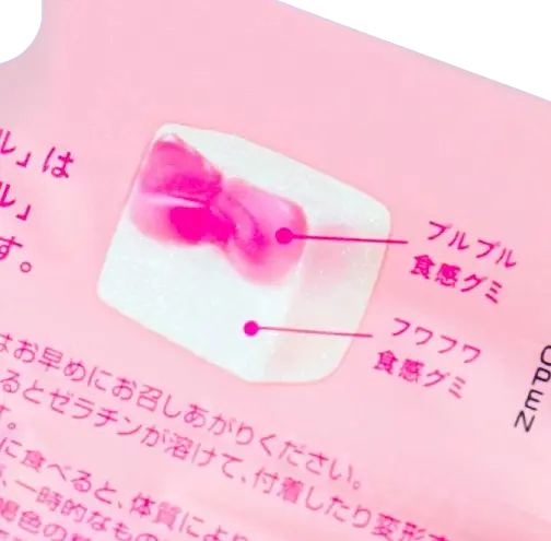 Жувальні цукерки Kabaya Pureral Gummy зі смаком білого персика 58г - фото 9