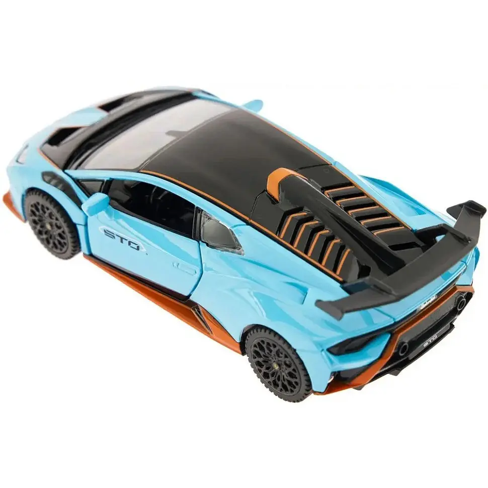 Дитяча автомодель "Lamborghini Huracan STO" Rastar 64300 блакитний, масштаб 1:32 - фото 5