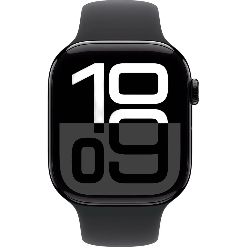 Смарт-годинник Apple Watch Series 10 GPS 46mm Jet Black Aluminum Case with Black Sport Band S/M (MWWP3) [114950] - фото 2