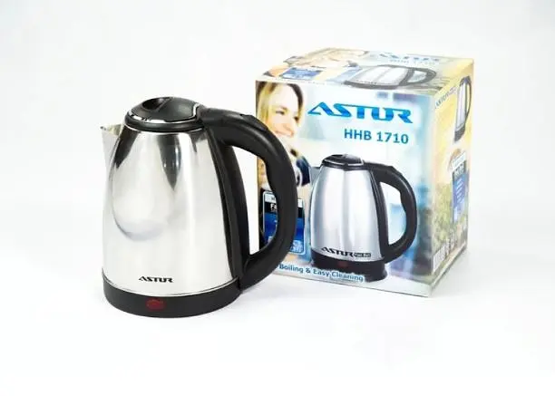 Электрочайник Astor HHB1710 нержавейка 1.8 л нержавеющая сталь - фото 3
