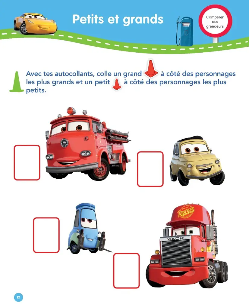 Je joue et j'apprends Cars TPS-PS - - фото 5