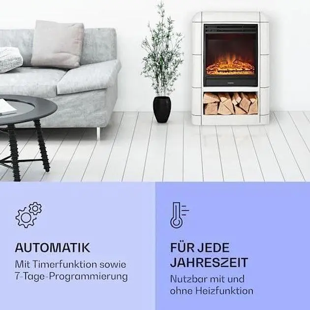 Камін електричний Klarstein Dukono (10039851) - фото 5