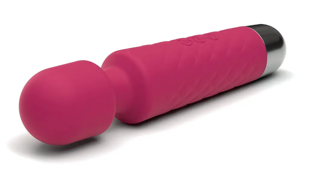 Мінівібромасажер Dorcel Wand Wanderful Magenta потужний, водонепроникний - фото 2