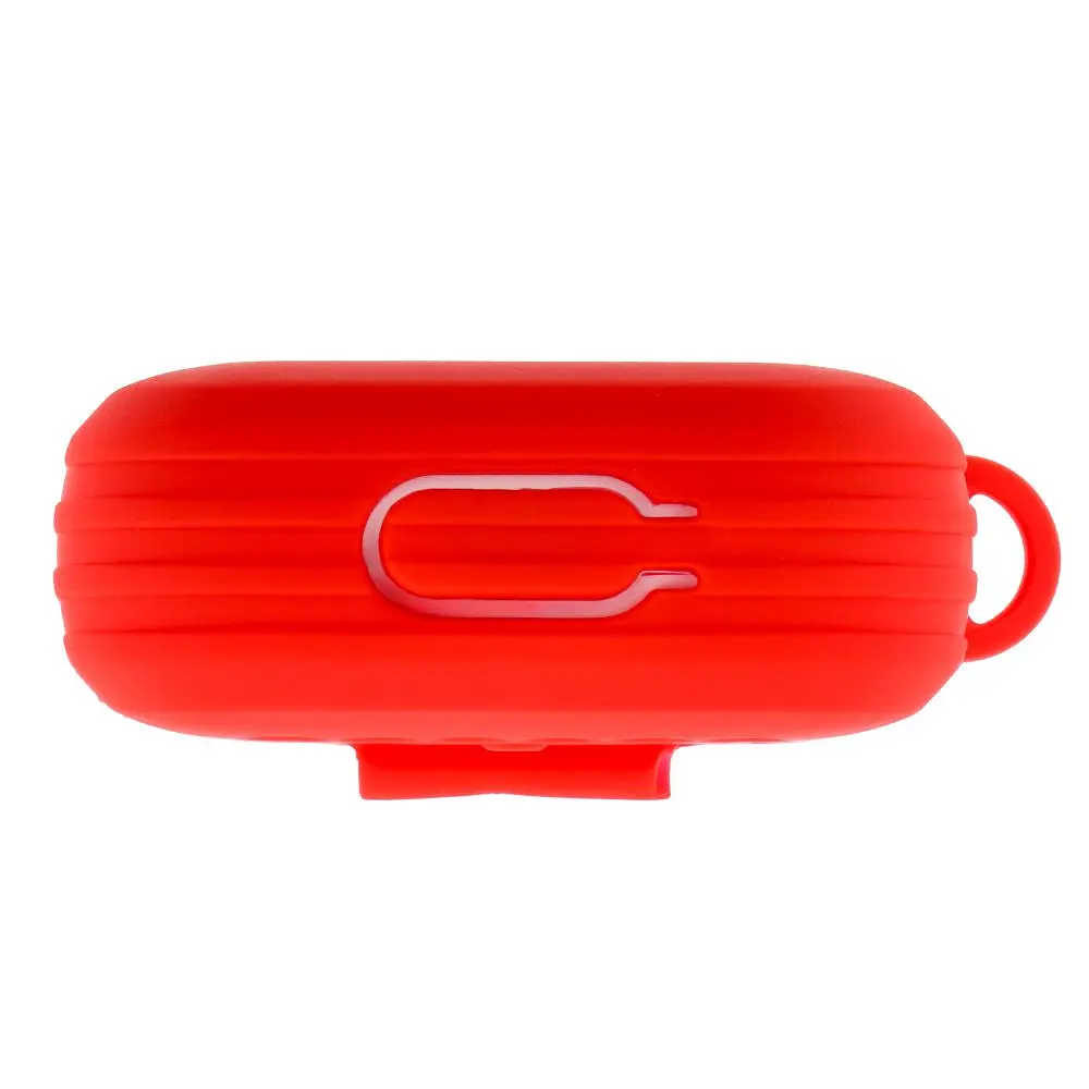 Футляр із карабіном Fashion Silicone Case Airpods Pro Red (35265_3345625) - фото 4