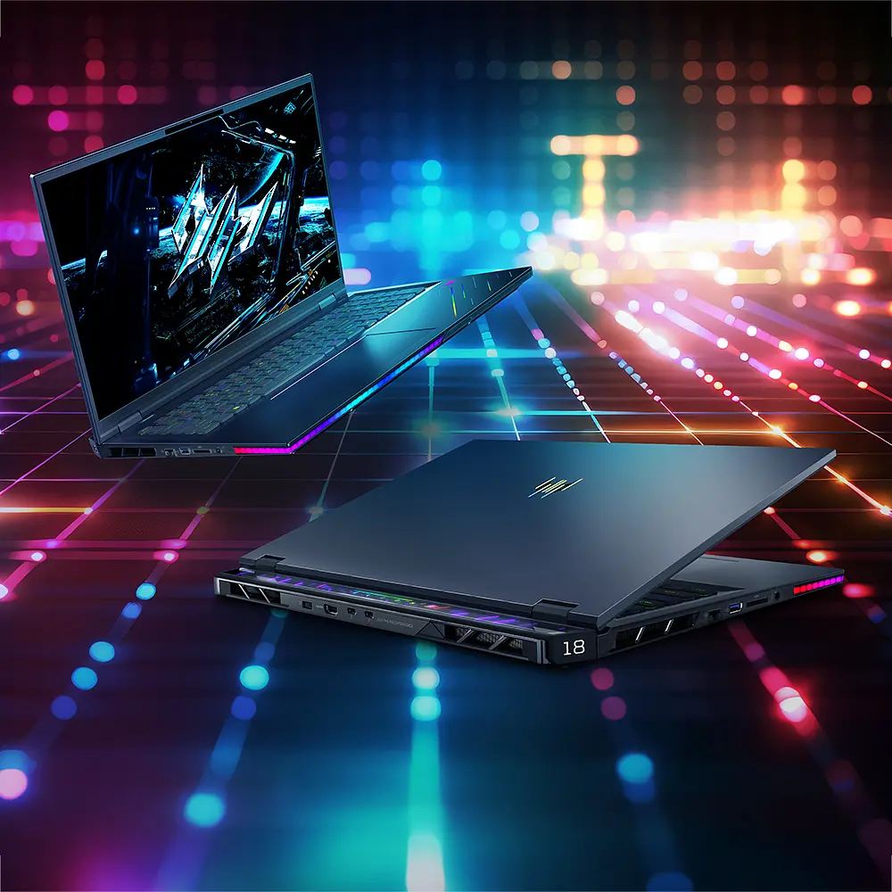 Ноутбук Acer Predator Helios 18 PH18-73 (NH.QVYEX.004), Intel Core Ultra 9275HX (до 5,4 ГГц), 18-дюймовый WQXGA-дисплей, 64 ГБ, SSD на 2 ТБ, NVIDIA GeForce RTX - фото 13