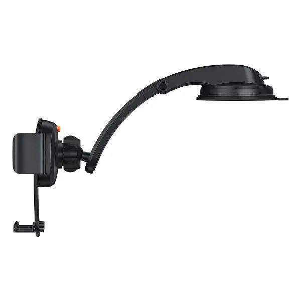 Автомобільний тримач холдер Baseus Easy Control Pro Clamp Car Mount Holder A Set SUYK010001 Black - фото 5