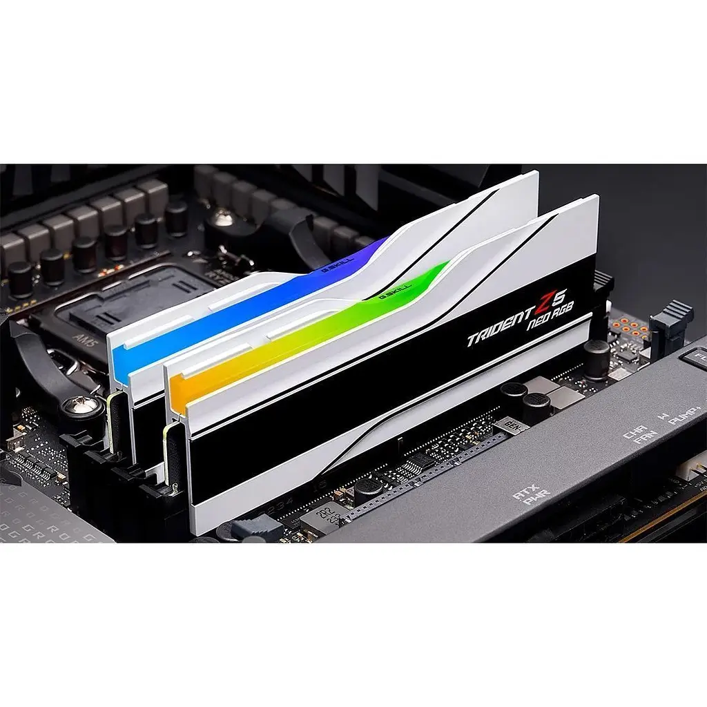 Модуль пам'яті DDR5 G.Skill Z5 Neo RGB 2x16GB 6400 MHz White (F5-6400J3239G16GX2-TZ5NRW) [148671] - фото 8