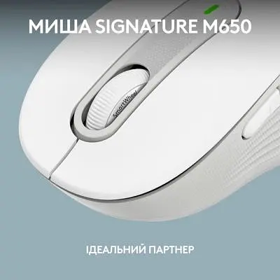 Клавіатура Logitech K950 Bluetooth/Wireless UA Off-White (920-012466) - фото 7