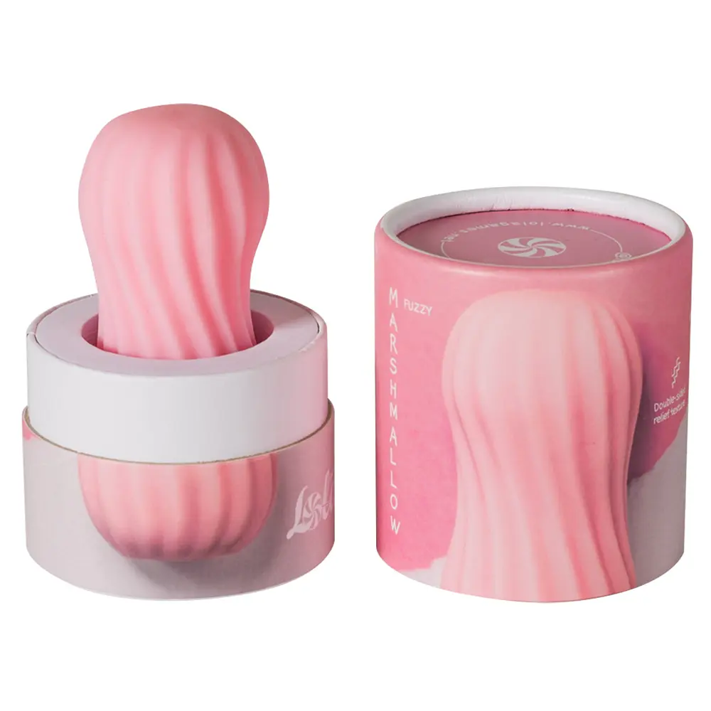 Двусторонний мастурбатор Lola games Marshmallow Fuzzy розовый - фото 8