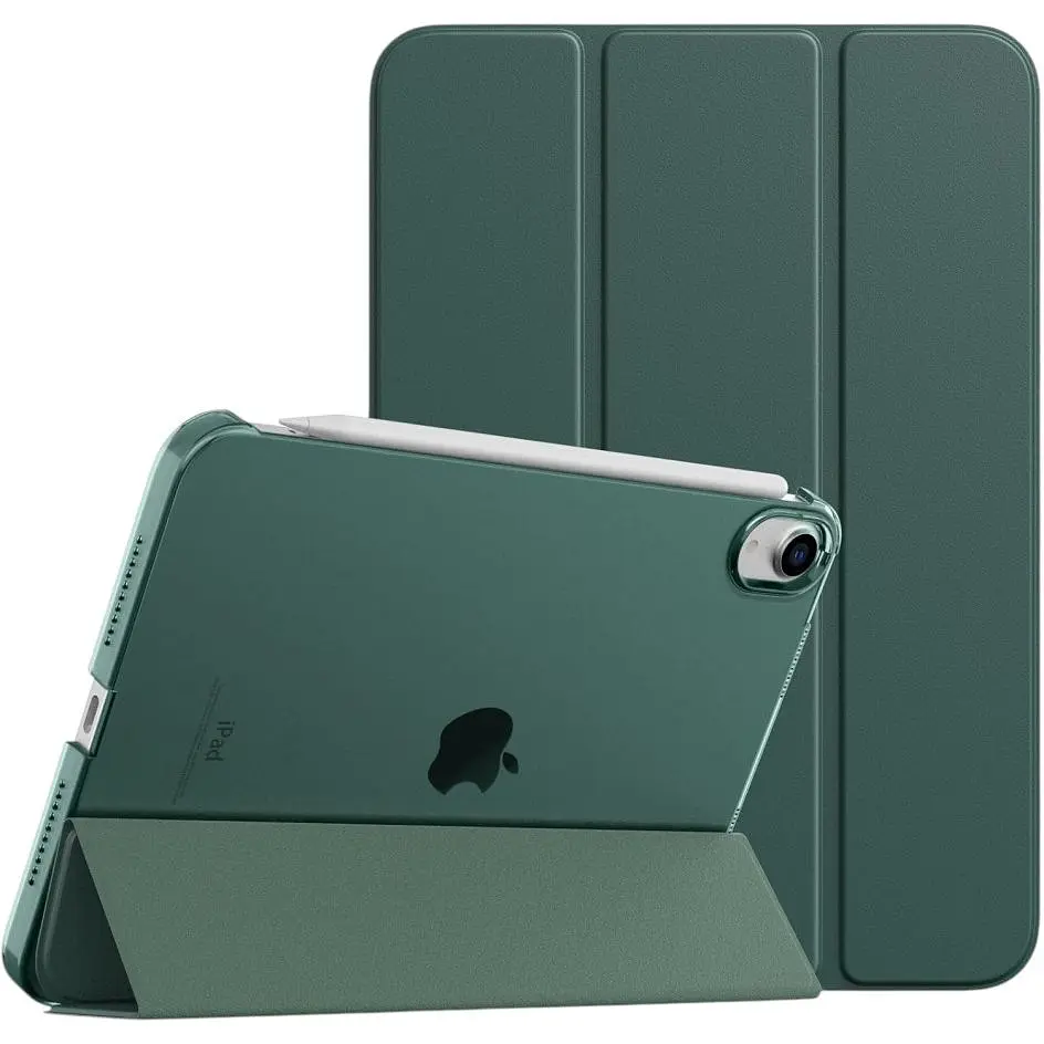 Чохол до планшета BeCover Tri Fold Hard Apple iPad Mini 7 2024 Dark Green (712451)