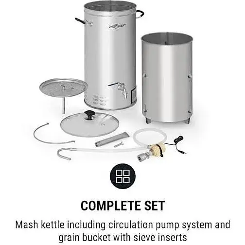 Пивоварня OneConcept hops God mash kettle 30 л (10033078) - фото 2