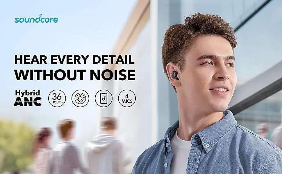 TWS-навушники Anker Soundcore Life A3i A3992 black - фото 7