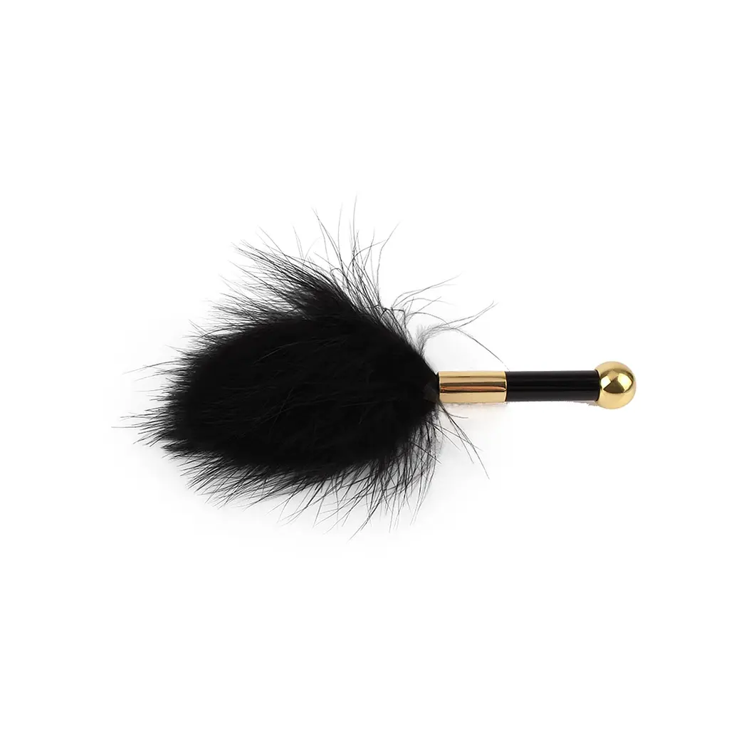 Перо-тиклер Chisa Senuelo Frisky Feather Tickler черный - фото 5