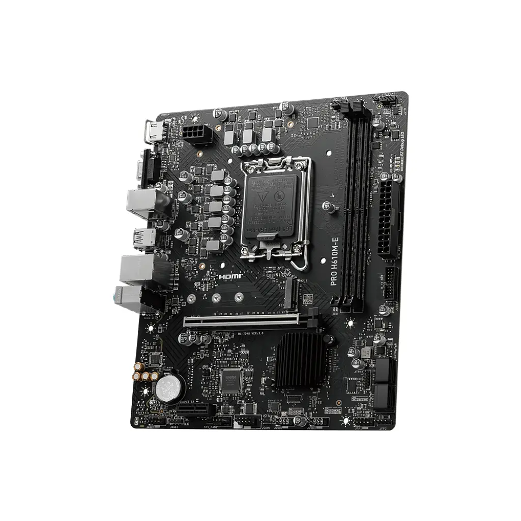 Материнська плата MSI PRO H610M-E - фото 3