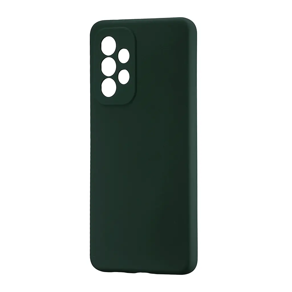 Чохол Silicone Case Samsung A53 5G (A536) Dark Green