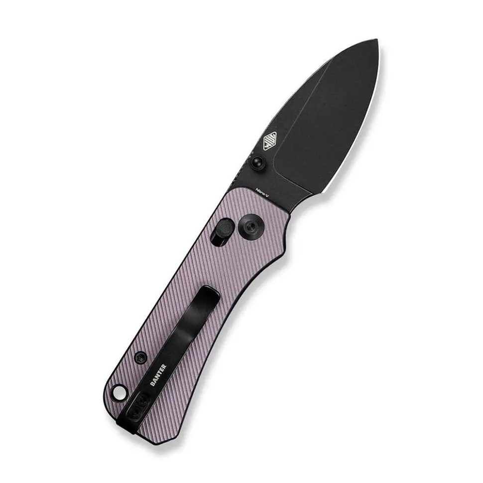 Ніж складаний кишеньковий Civivi Baby Banter 2, (5.9 см) Nitro-V/Aluminum фіолетовий - фото 2