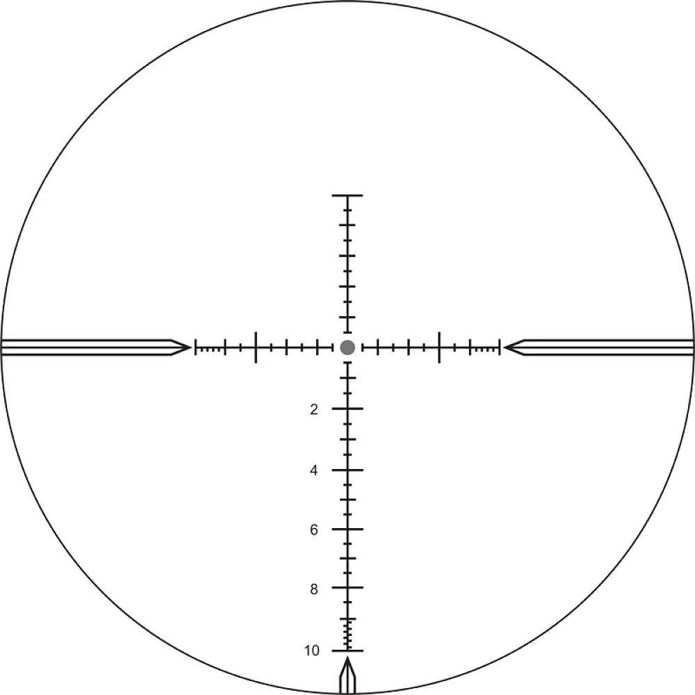 Прицел оптический XD Precision Black-LR FFP 4-24x50 сетка MPX1 - фото 10
