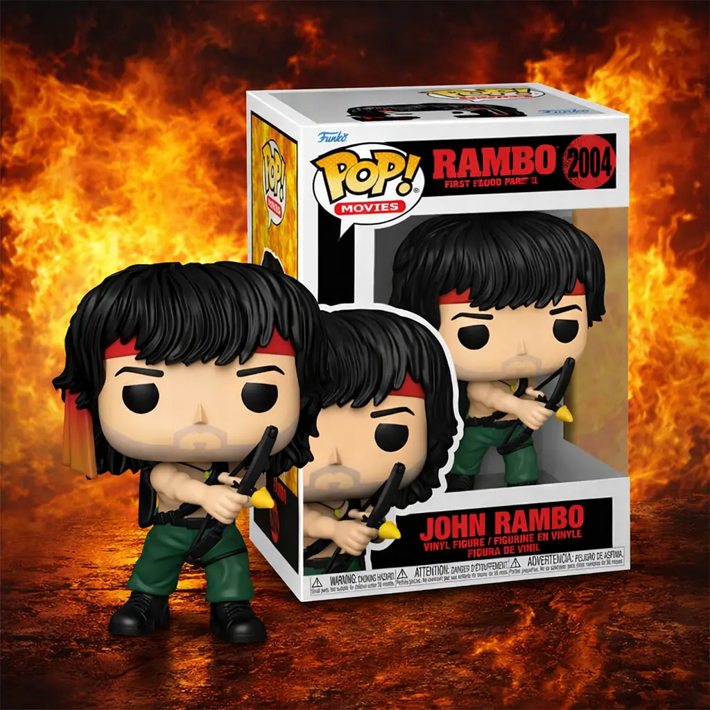 Ігрова фігурка Funko POP! Рембо 2 Джон Рембо з луком (90362) - фото 3