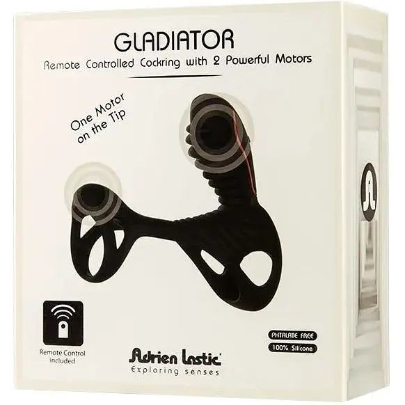 Вибронасадка на член Adrien Lastic Gladiator - фото 7