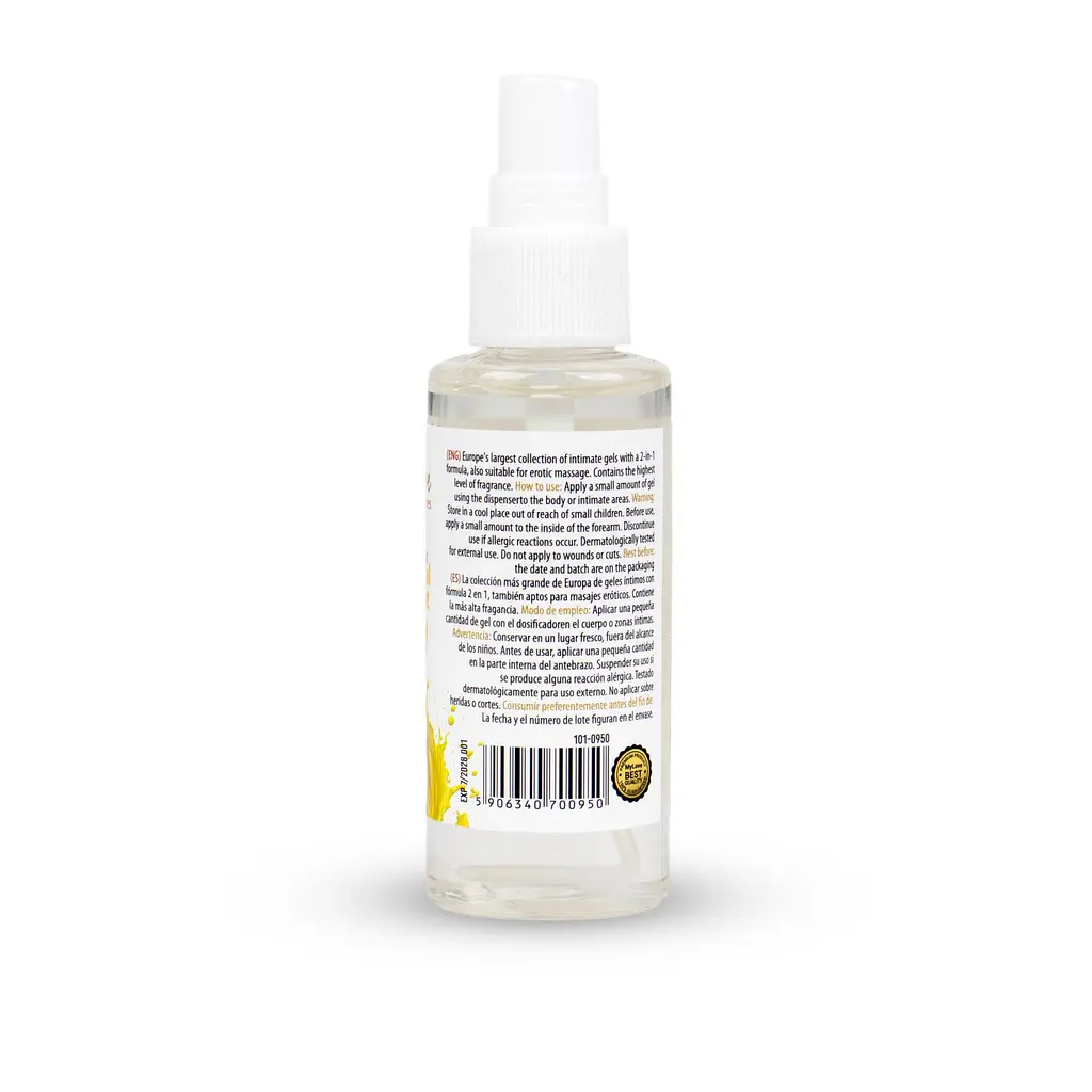 Лубрикант та масажний гель MyLove Aroma Series Lemon 2в1 - фото 5